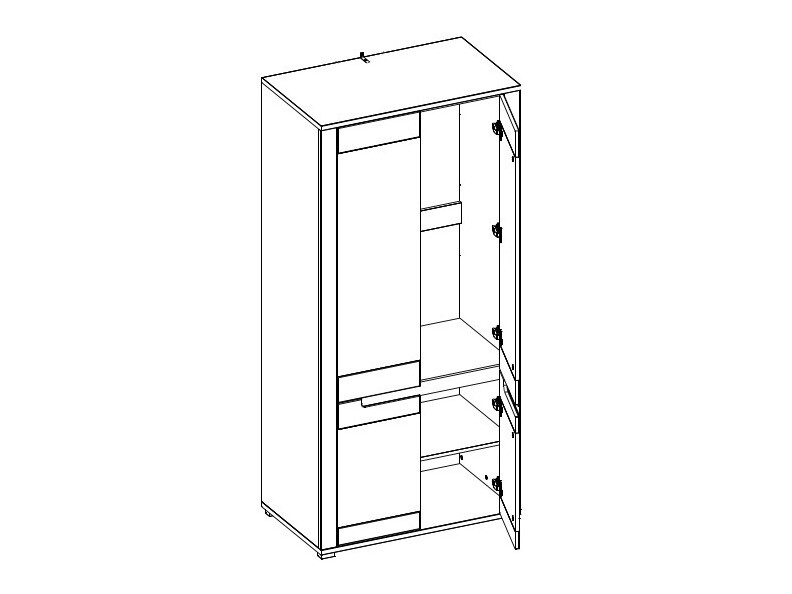 Ensemble de meubles d’entrée Sonrevo 127