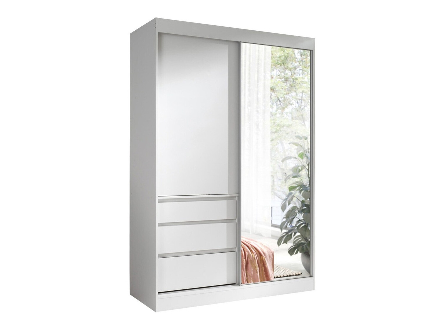 Armoire Toledo 115 (Blanc)