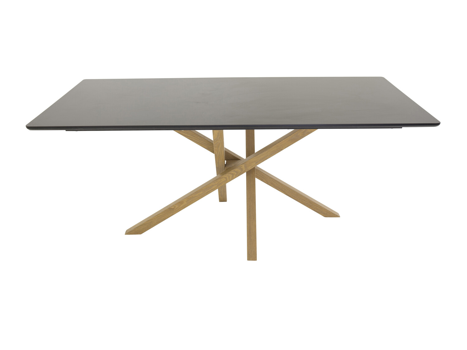 Table Dallas 193 (Noir + chêne)