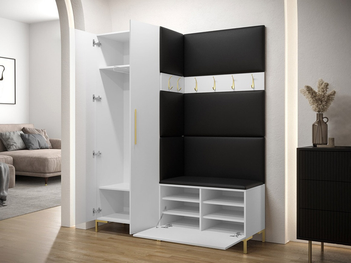 Meuble d'entrée Nomal I (Faux cuir Soft 017)
