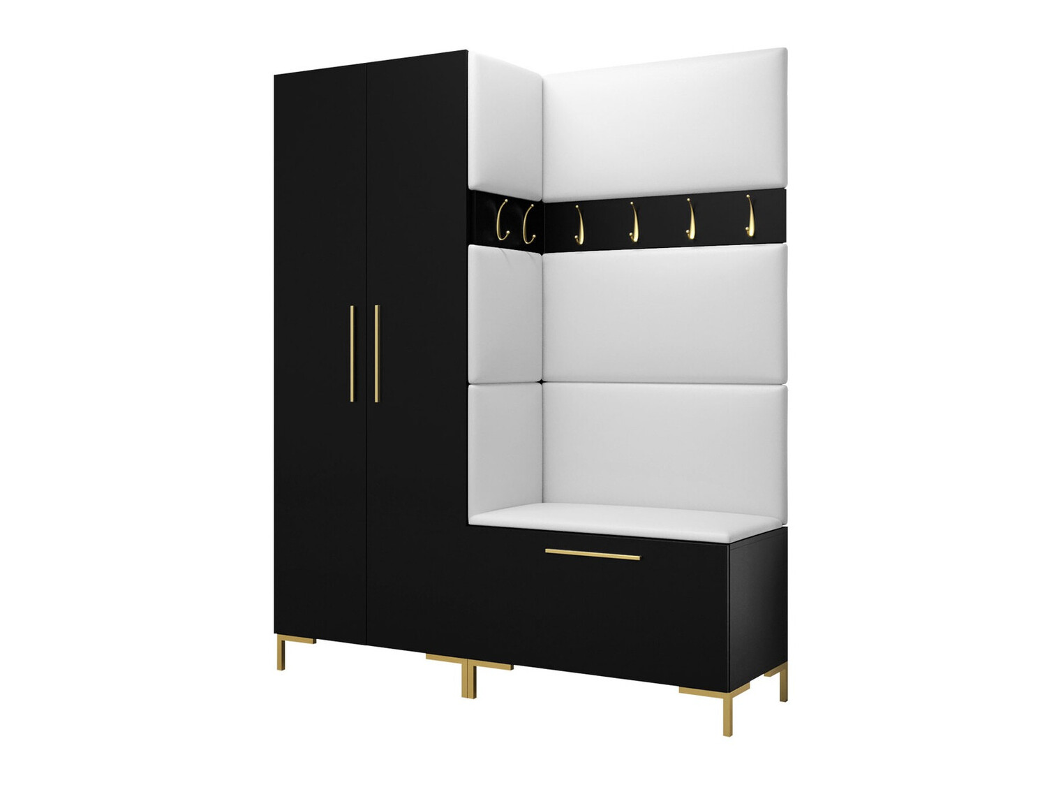 Meuble d'entrée Nomal I (Noir)