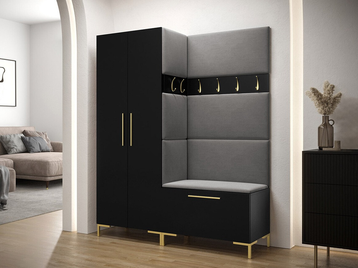 Meuble d'entrée Tivsoa 100 (Noir)