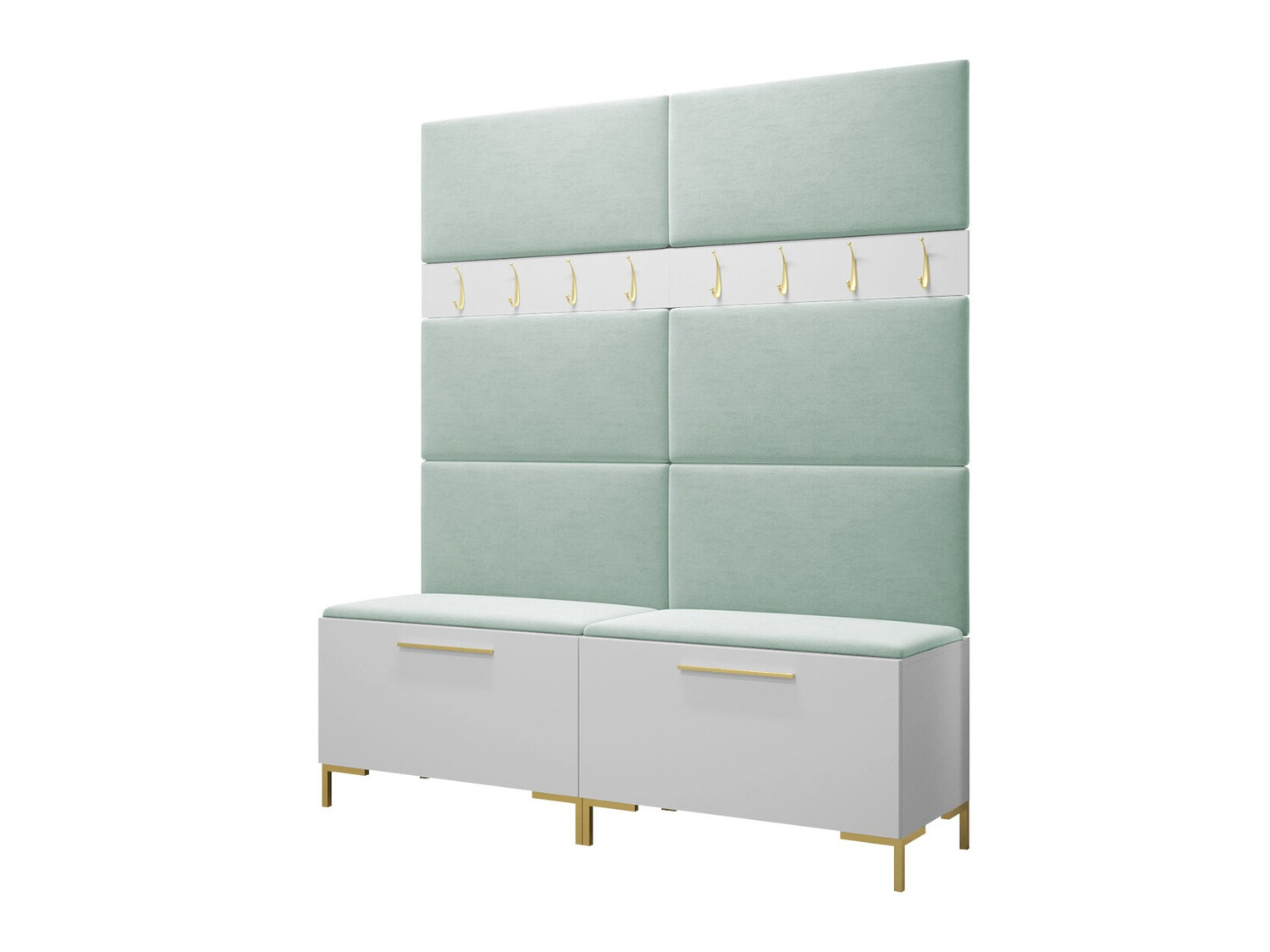 Meuble d'entrée Nomal II (Blanc)