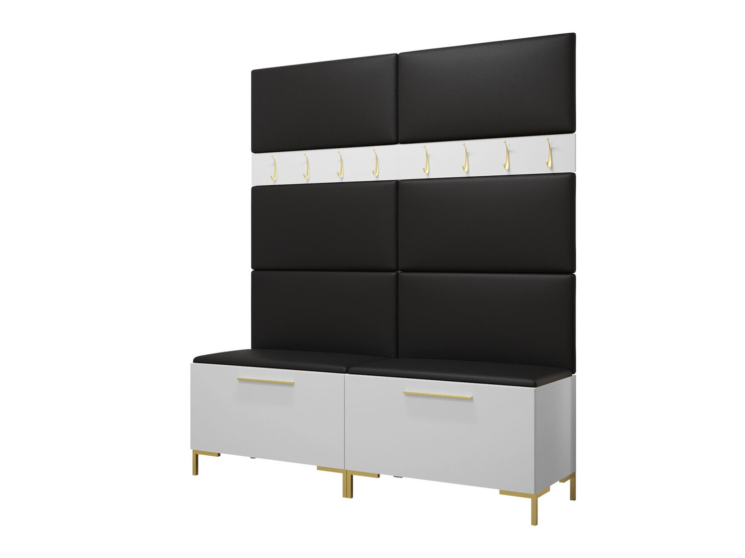 Meuble d'entrée Nomal II (Blanc)