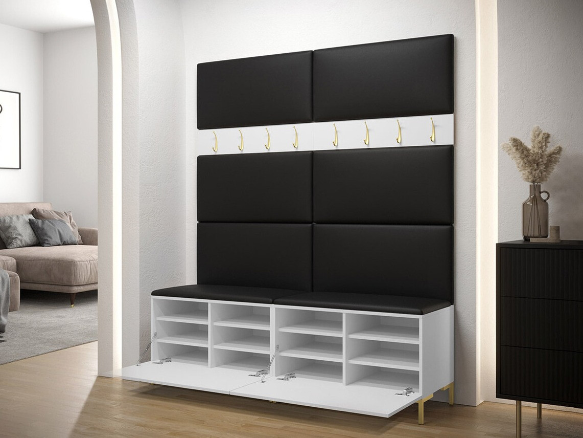 Meuble d'entrée Nomal II (Faux cuir Soft 017)