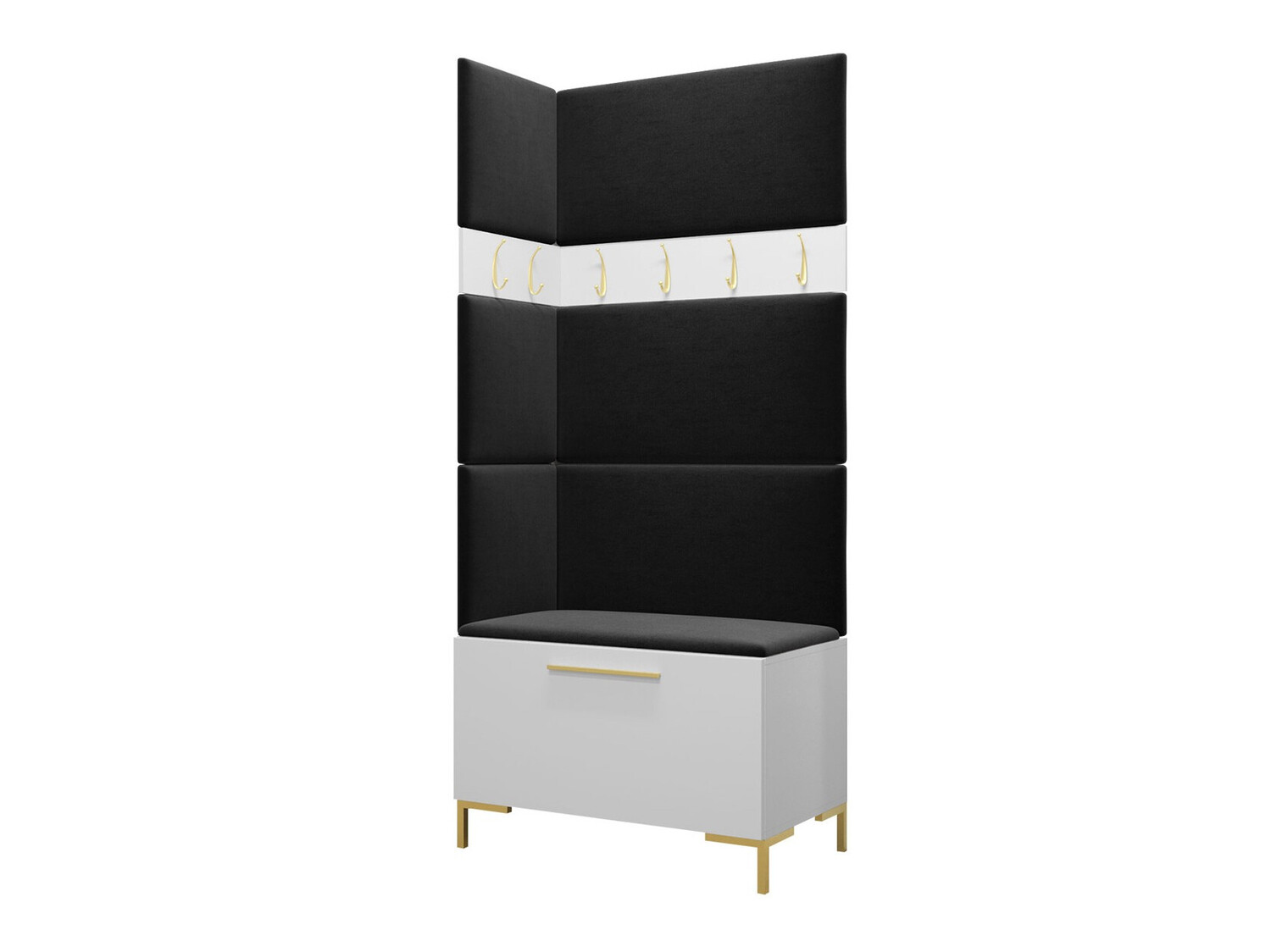 Meuble d'entrée Nomal IV (Blanc)