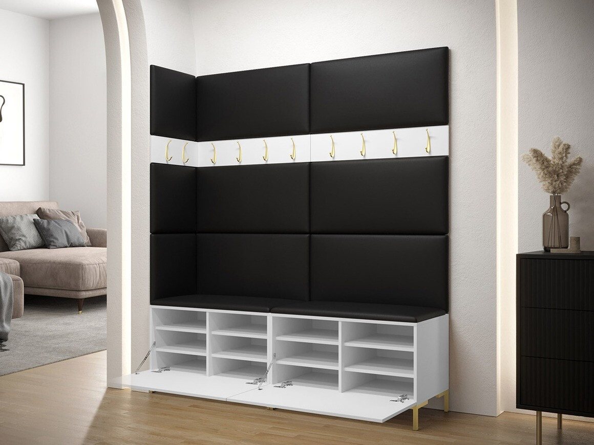 Meuble d'entrée Nomal V (Faux cuir Soft 017)