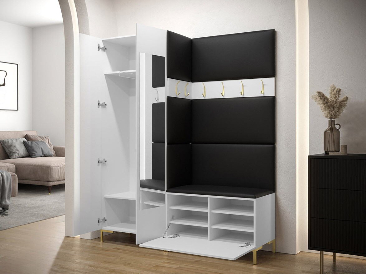 Meuble d'entrée Nomal IX (Faux cuir Soft 017)