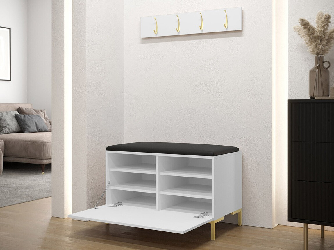 Meuble d'entrée Nomal VIII (Faux cuir Soft 017)