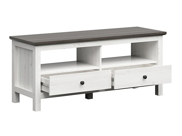 Meuble TV Sordoro 117 (Mélèze de Sibu + Pin larico)