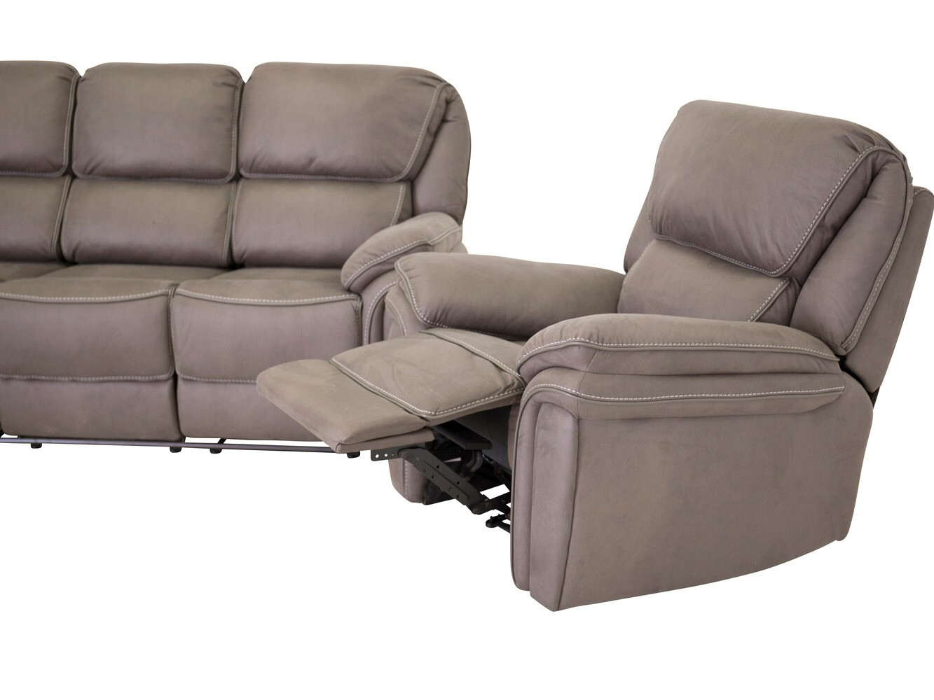 Fauteuil relax Dallas 4725 (Gris)