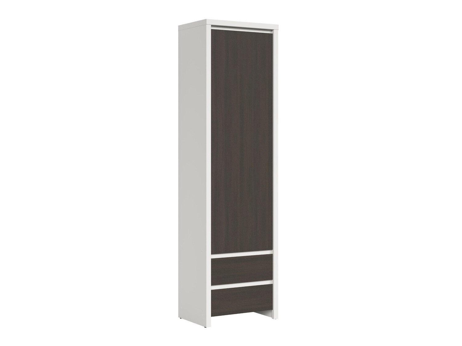 Étagère Nolroma 127 (Blanc + Wengué)
