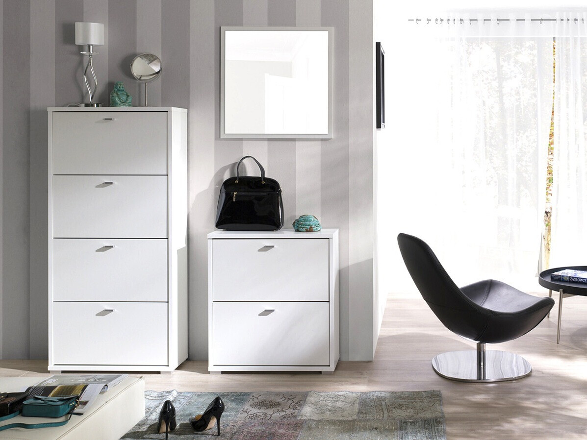 Meuble d'entrée Fenmora 107 (Blanc)