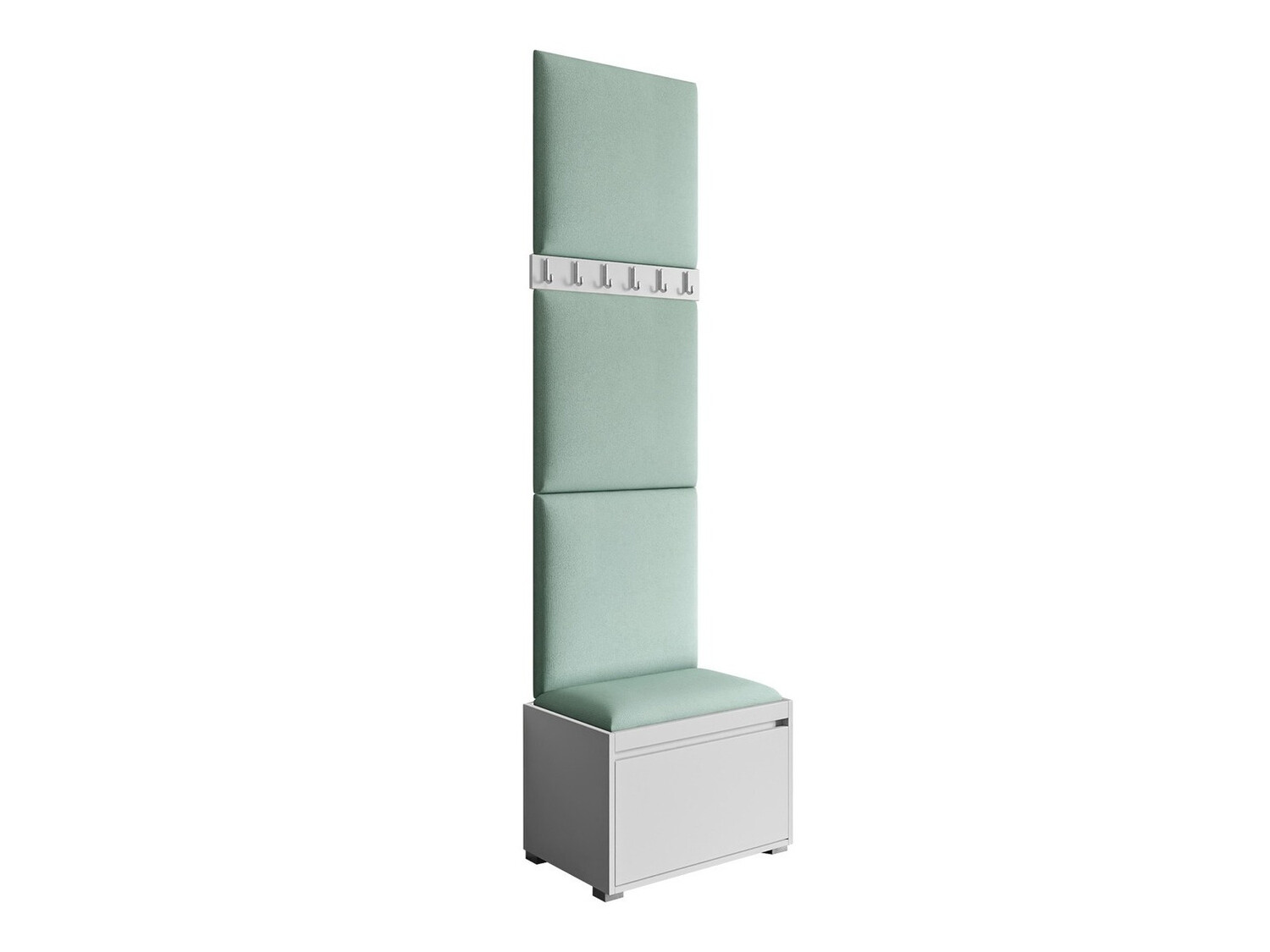 Meuble d'entrée Comfivo Pinus IX (Blanc + Manila 11)