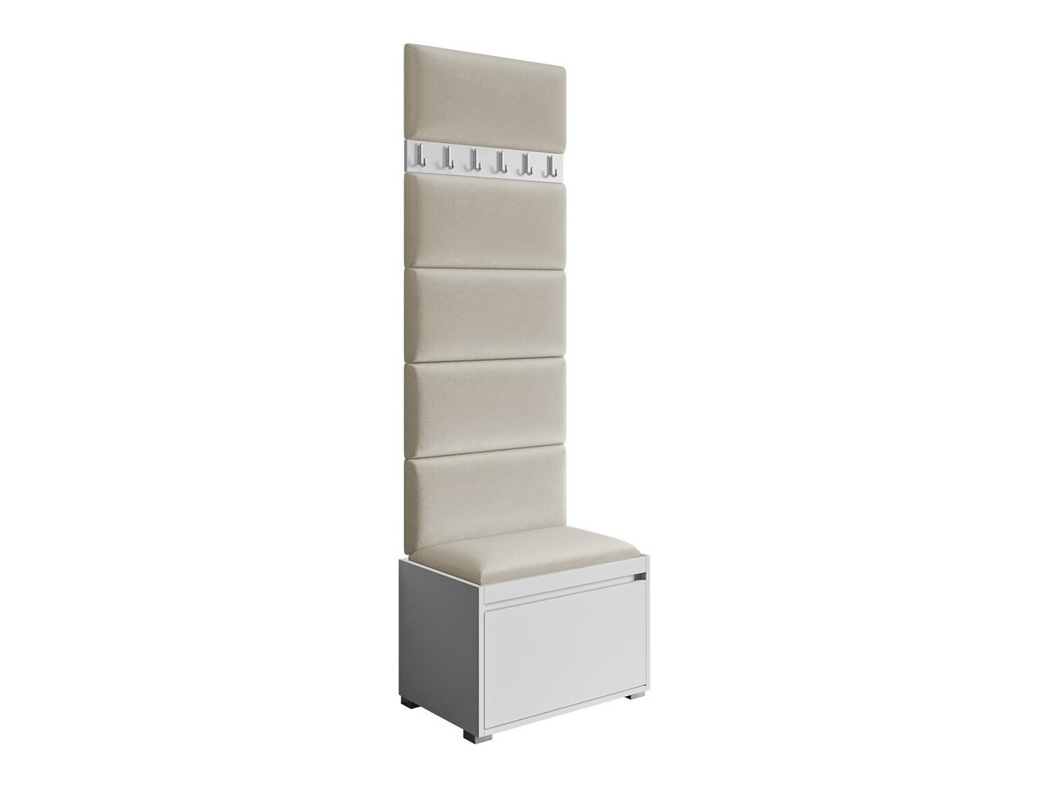 Ensemble de meubles d’entrée Comfivo Pinus V (Blanc + Manila 02)