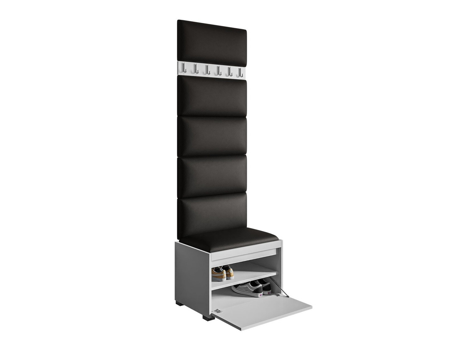 Ensemble de meubles d’entrée Comfivo Pinus V (Blanc + Soft 011)