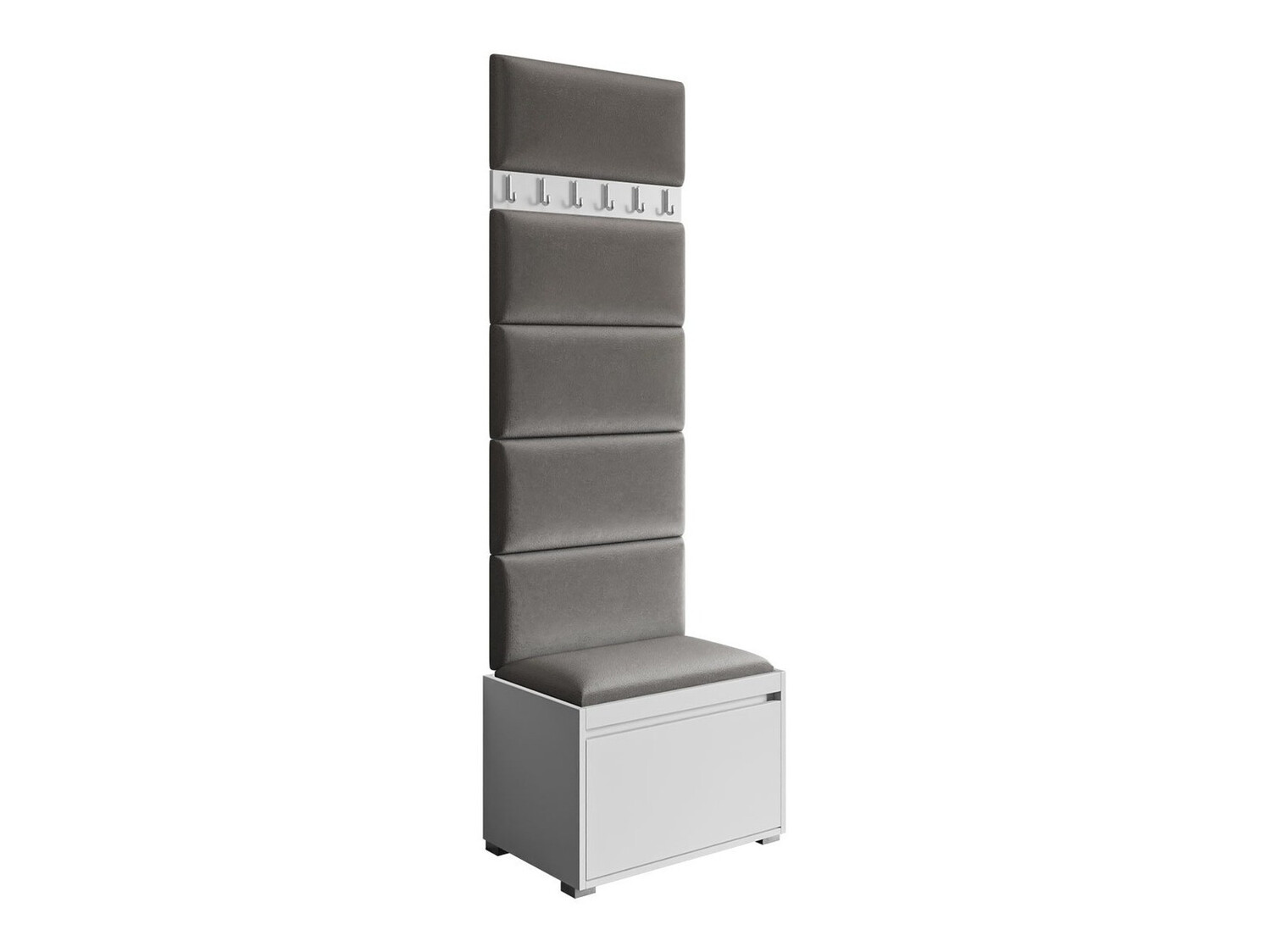 Meuble d'entrée Comfivo Pinus V (Blanc + Manila 16)