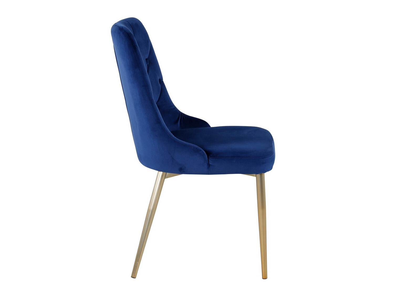 Chaise Dallas 203 (Bleu + doré)