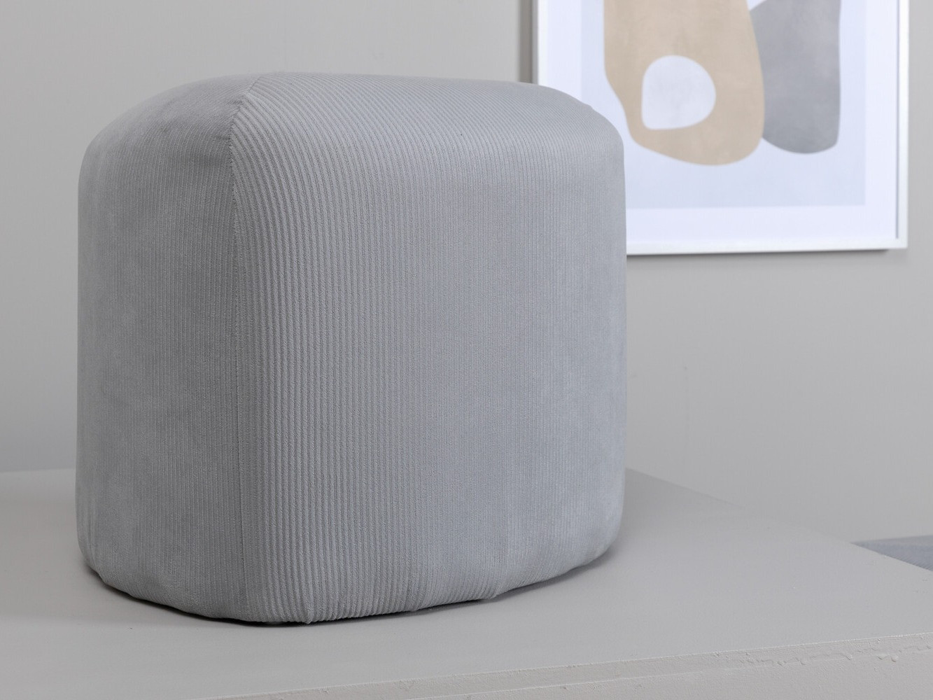 Pouf Dallas 2942 (Gris clair)