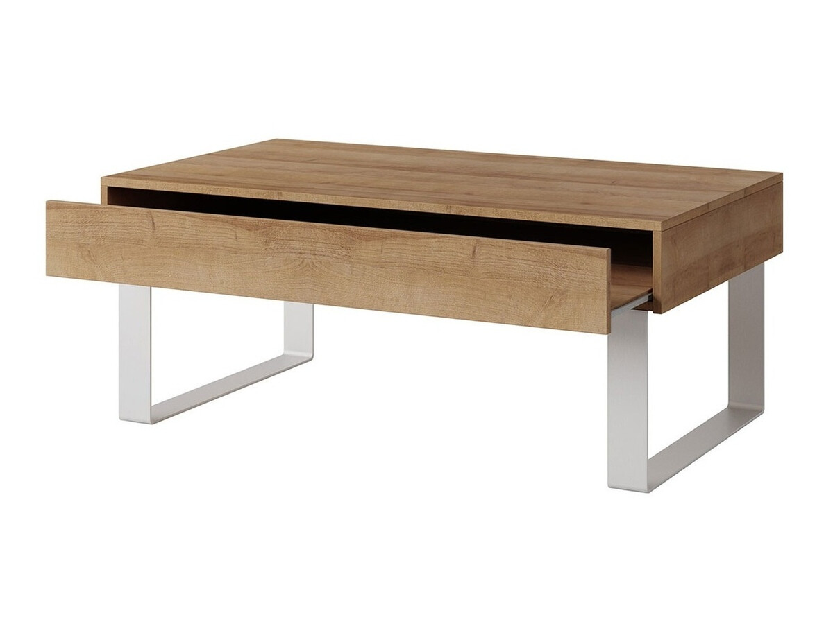 Table basse Remus (Noir + Noir brillant)