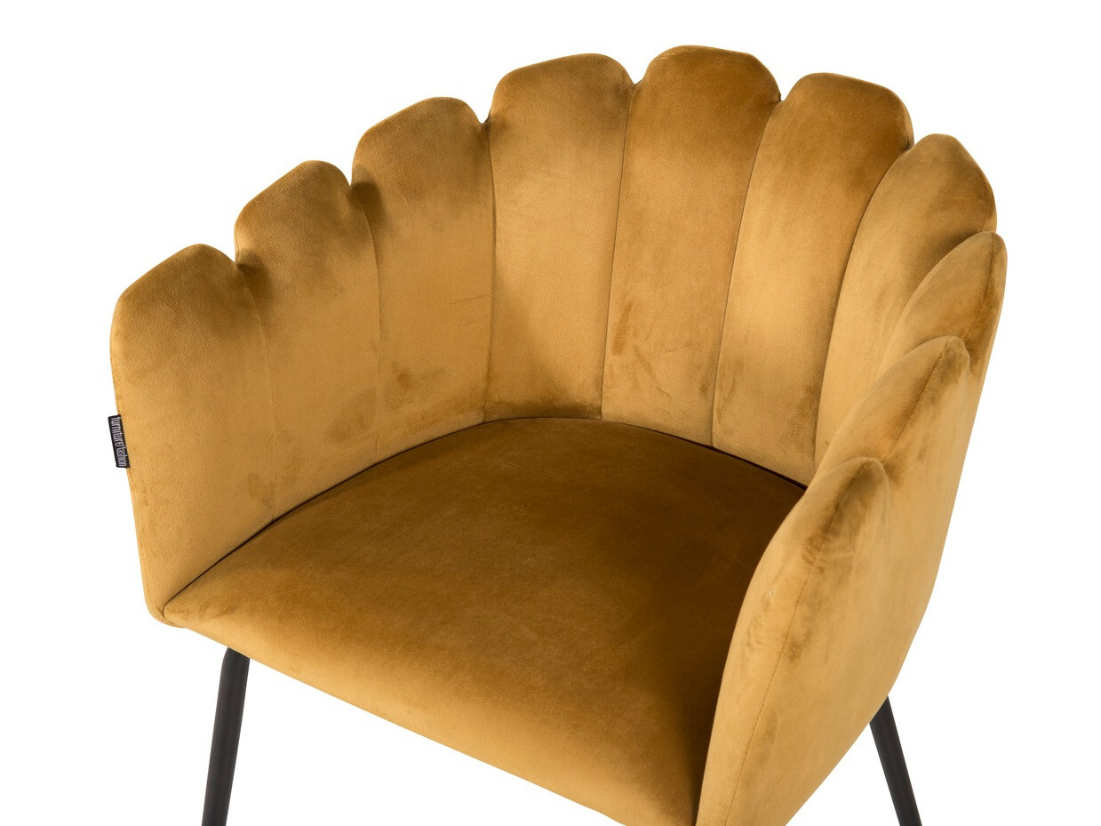 Chaise Dallas 134 (Jaune + Noir)