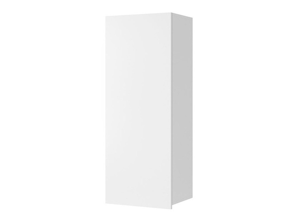 Armoire murale Remus III (Blanc + Blanc brillant)