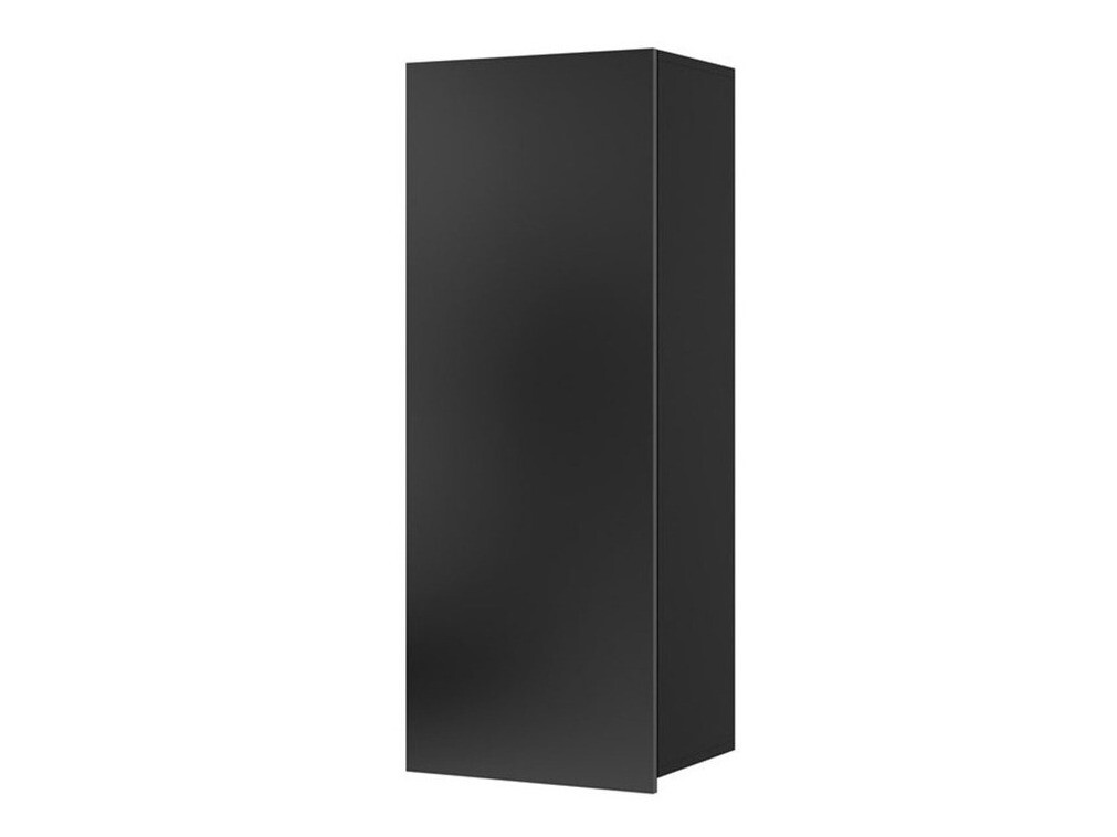Armoire murale Remus III (Noir + Noir brillant)