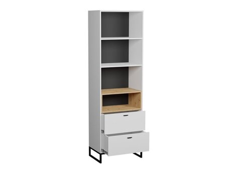 Étagère Baltesi 105 (Blanc + Chêne Artisan)