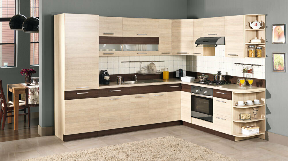 Armoire modulaire pour évier avec portes Mode Light 115