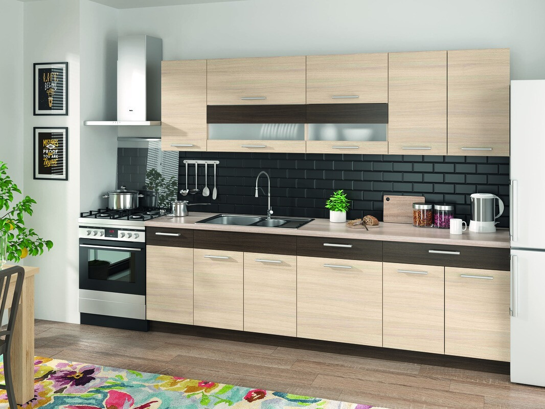 Armoire modulaire pour évier avec portes Mode Light 115