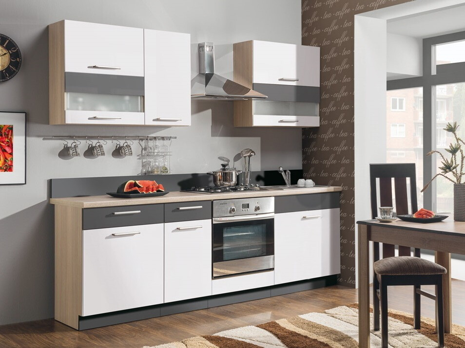 Armoire modulaire pour évier avec portes Mode White 115