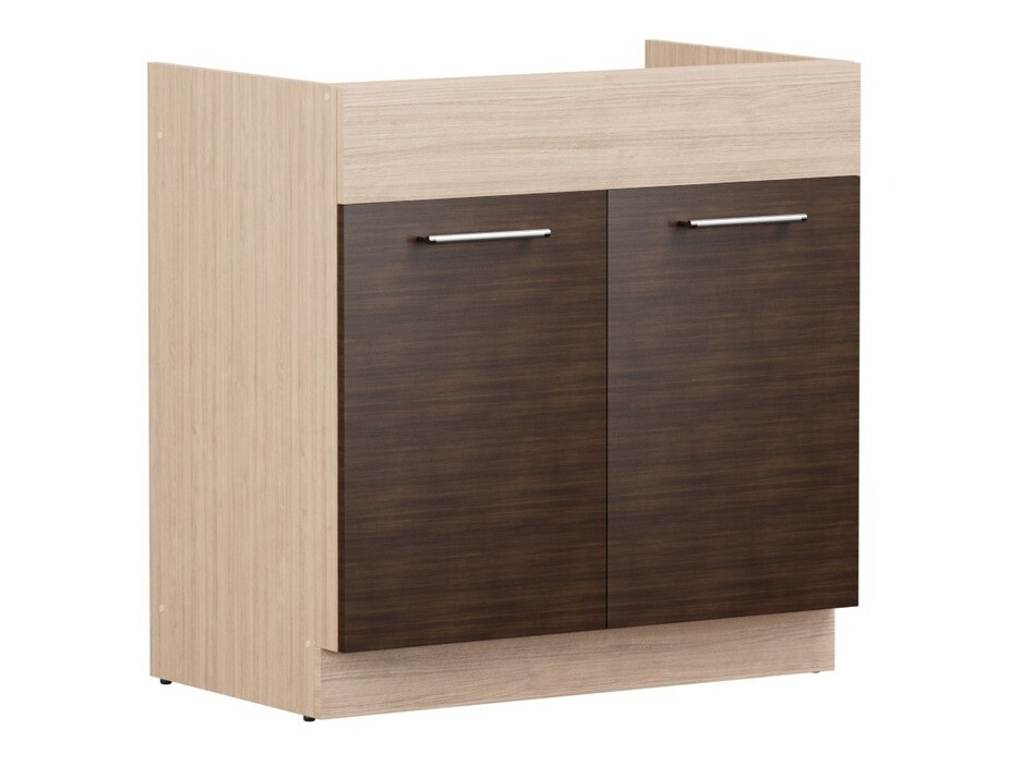 Armoire modulaire pour évier avec portes Mode Dark 116
