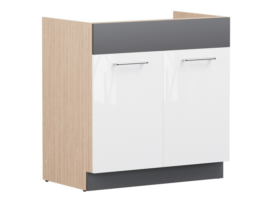 Armoire modulaire pour évier avec portes Mode White 116