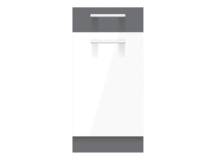 Meuble évier modulaire avec portes Mode White 116