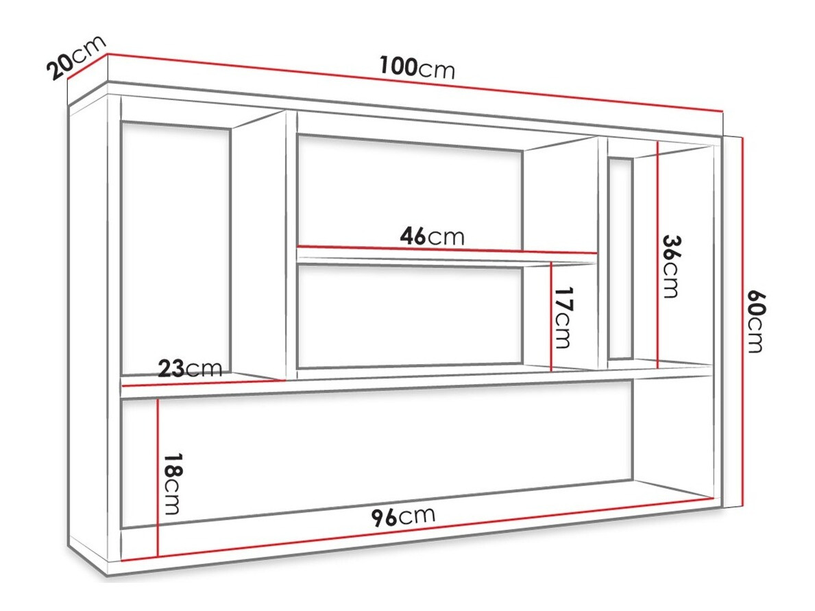Étagère murale Comfivo Capra