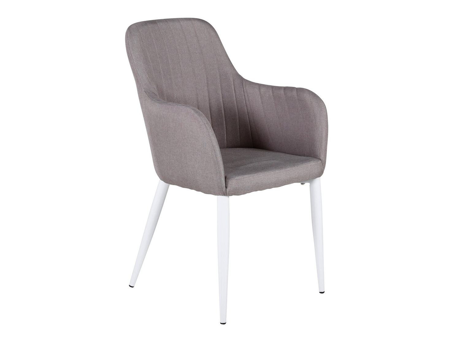 Chaise Dallas 156 (Gris + Blanc)