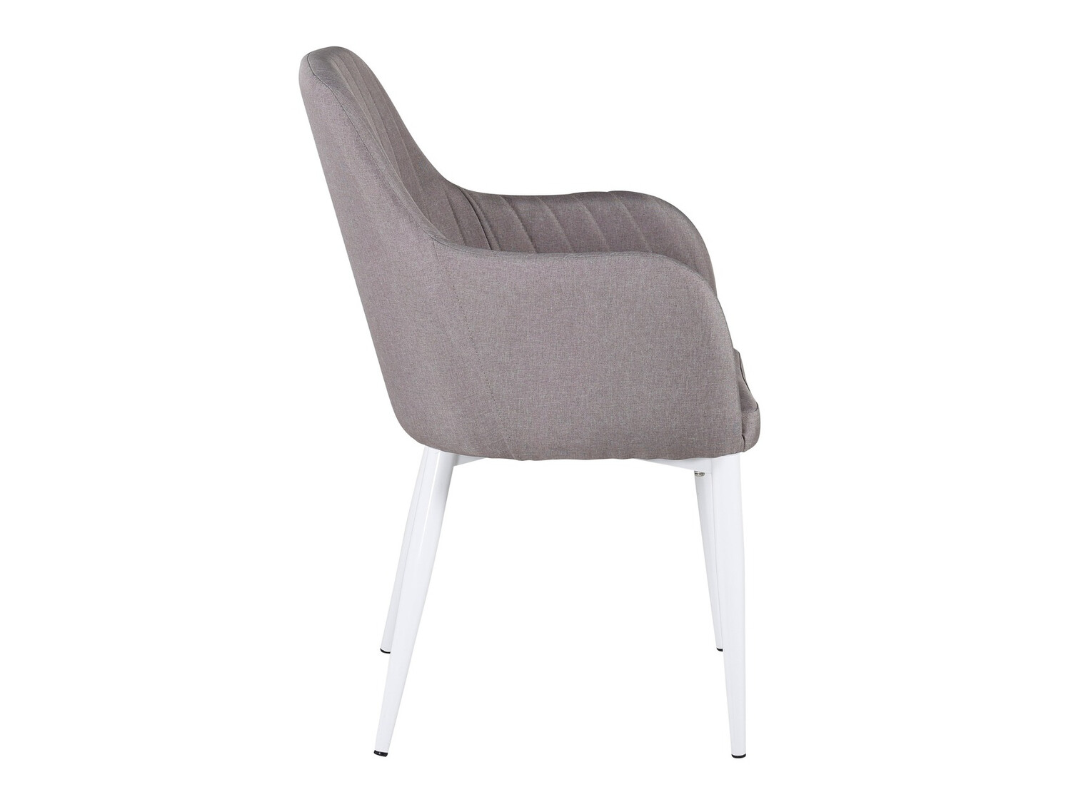 Chaise Dallas 156 (Gris + Blanc)
