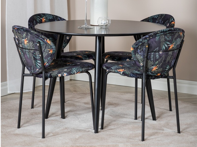 Chaise Dallas 167 (Motif floral)