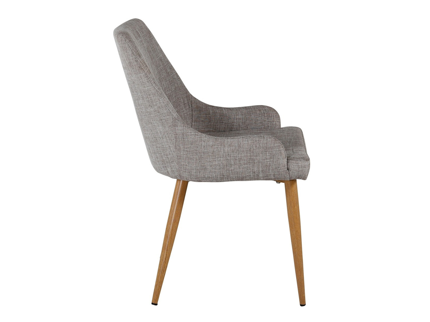 Chaise Dallas 222 (Gris + Marron)