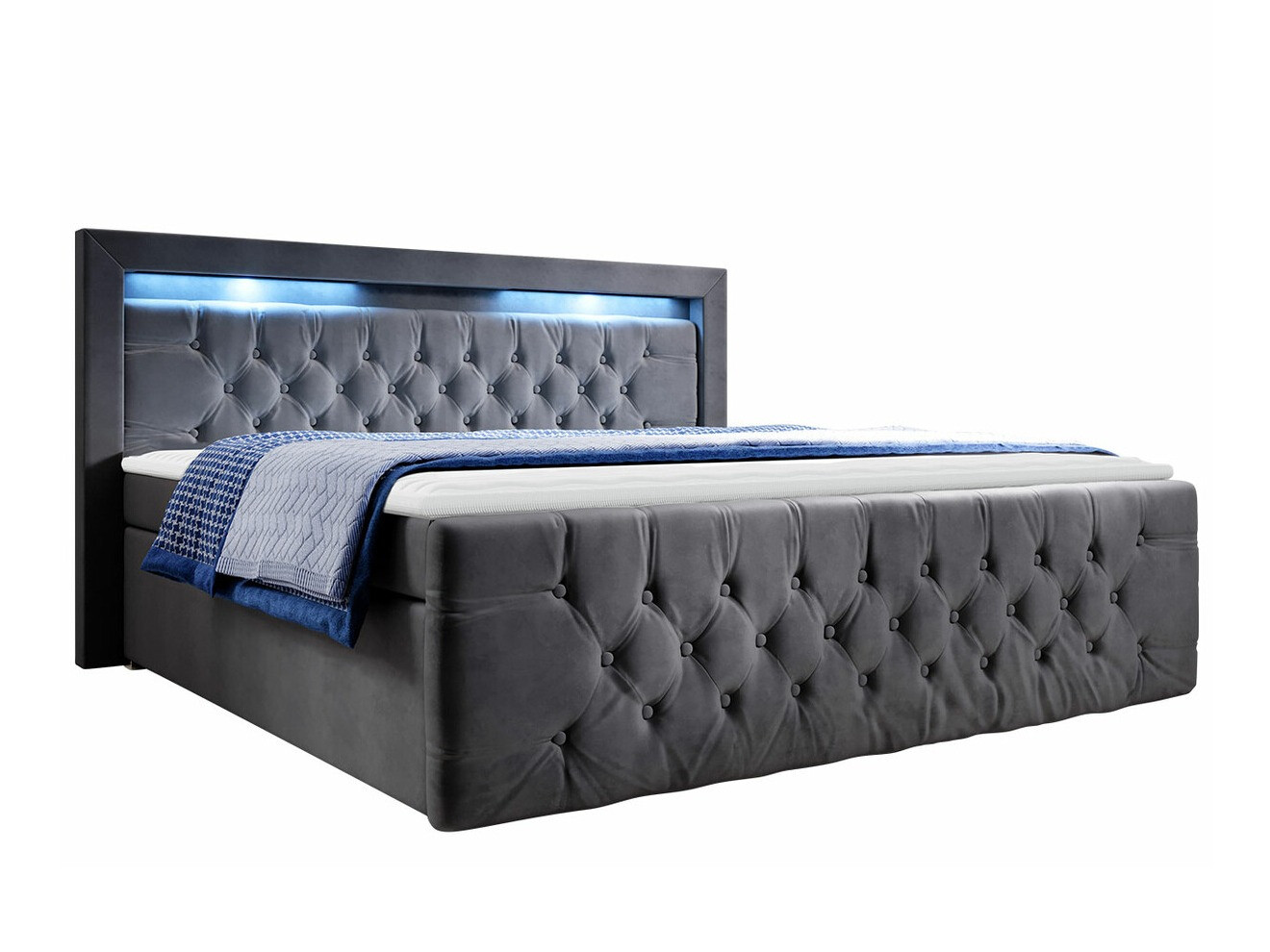 Lit boxspring Aura