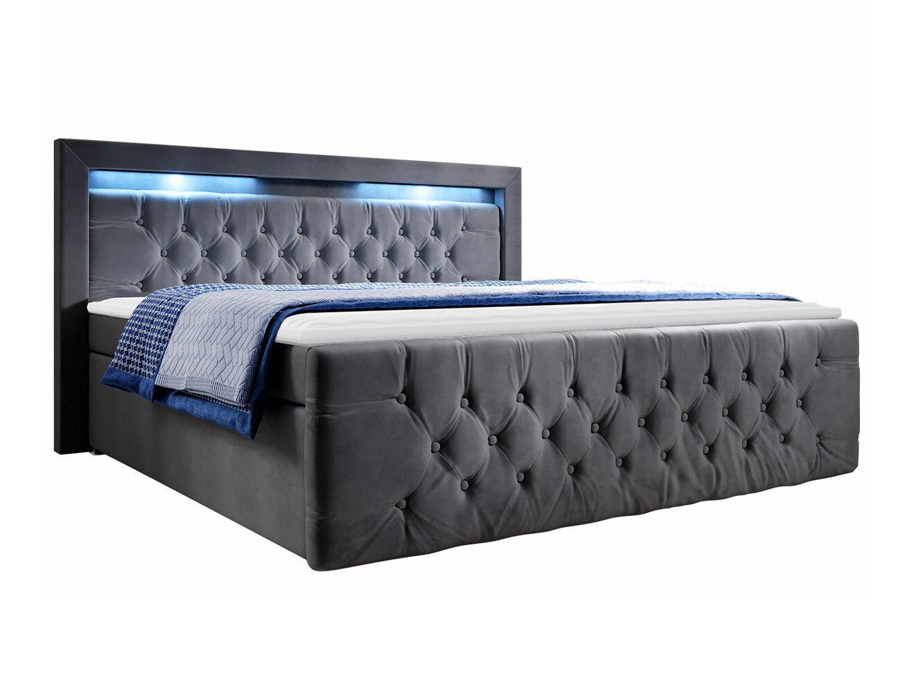 Lit boxspring Aura
