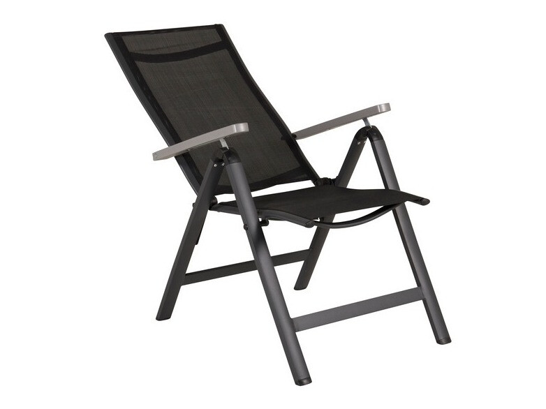 Chaise de jardin Dallas 738 (Noir)