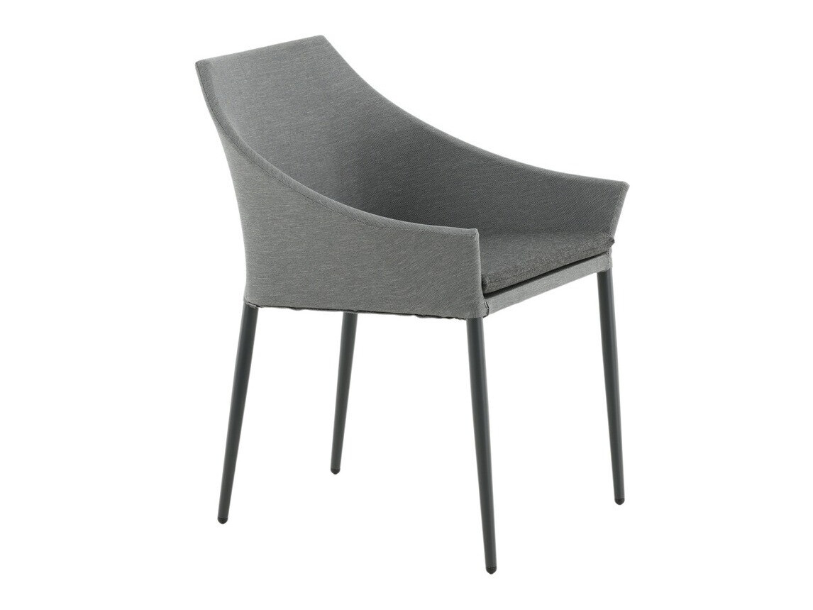 Chaise de jardin Dallas 2563 (Noir + Gris)