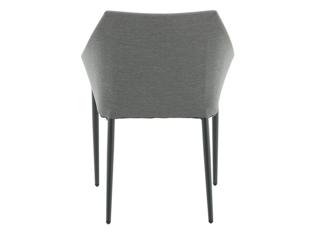 Chaise de jardin Dallas 2563 (Noir + Gris)