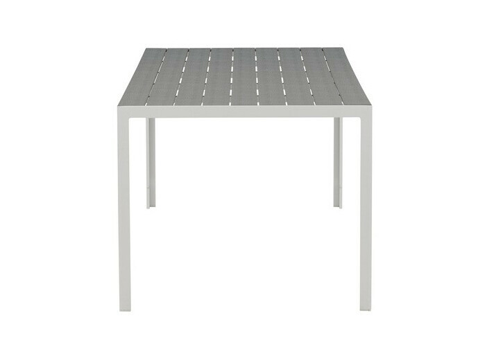 Table de jardin Dallas 906 (Gris + Blanc)