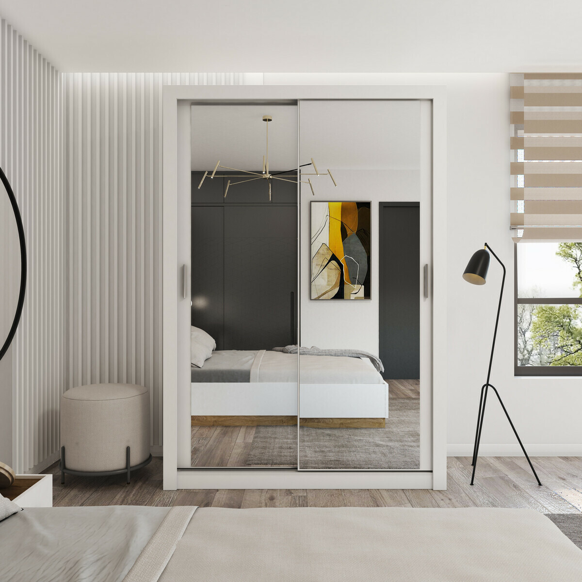 Armoire Cirdelu 115 (Blanc)