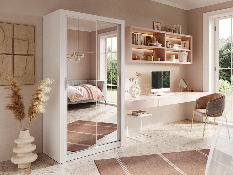 Armoire Fresno 121 (Blanc)
