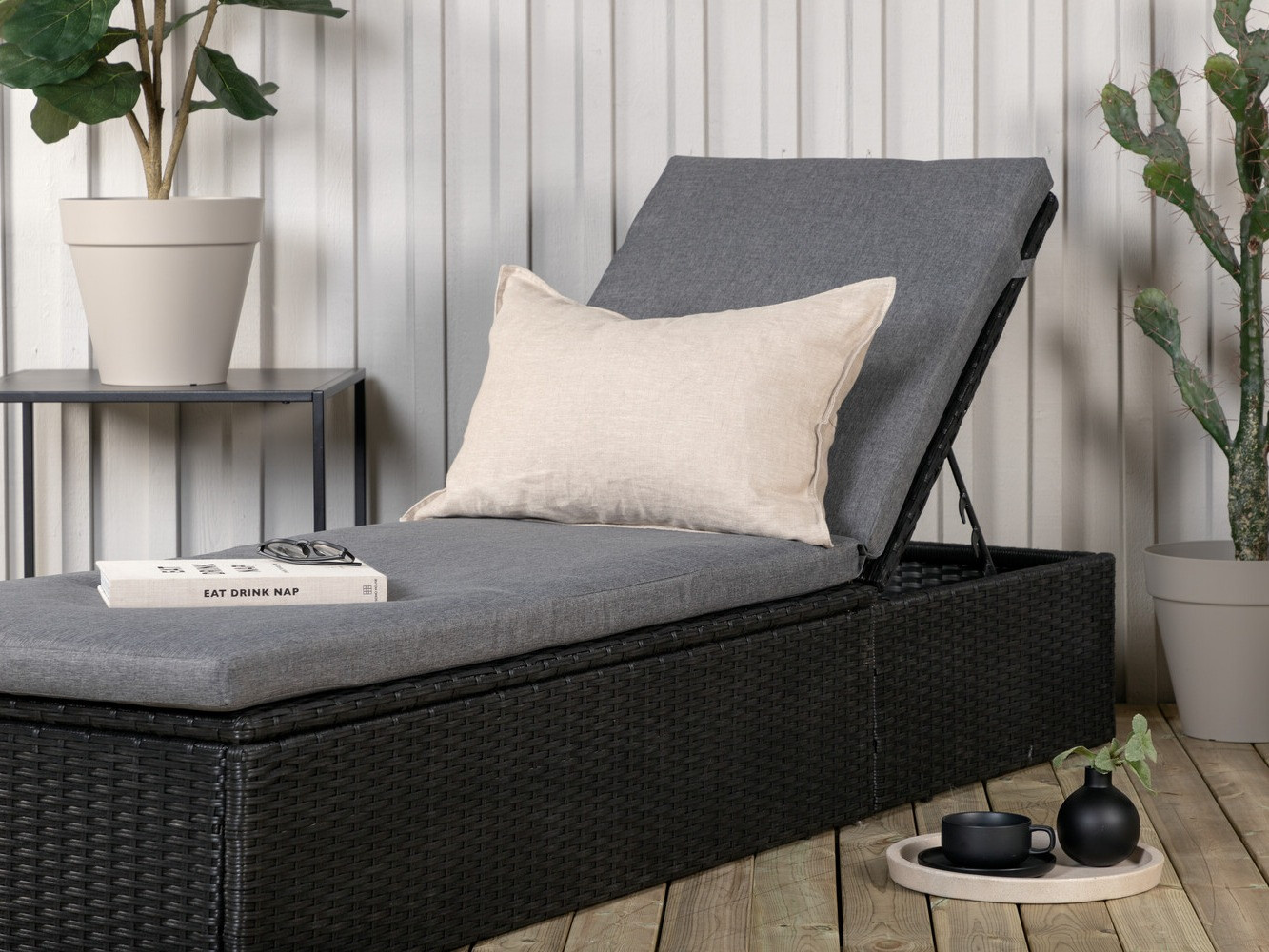 Chaise longue de jardin Dallas 2317