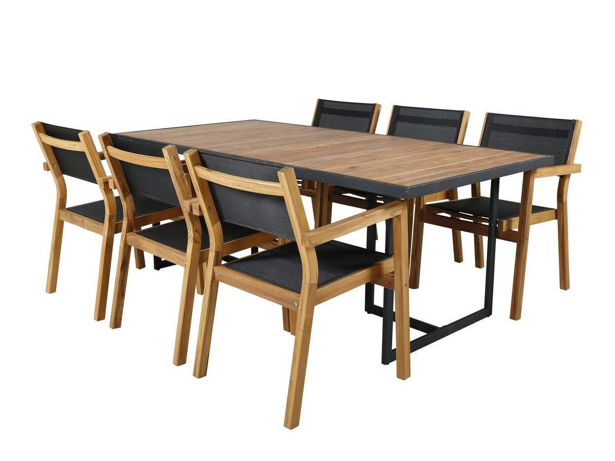 Ensemble table et chaises Dallas 2919