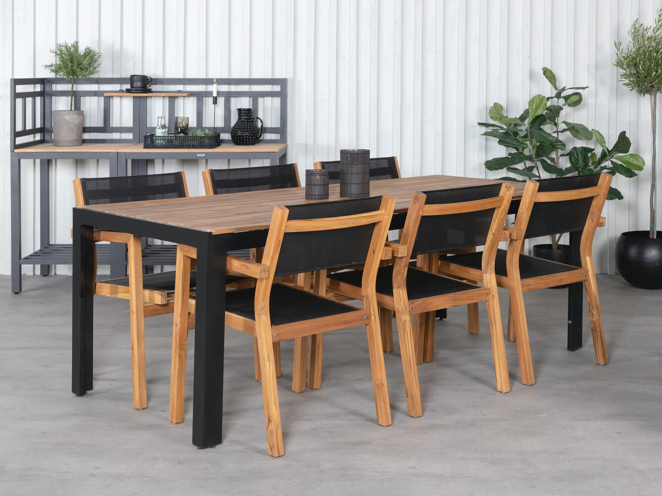 Ensemble table et chaises Dallas 2940